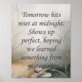 Morgen  poster (Voorkant)