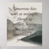 Morgen  poster (Voorkant)
