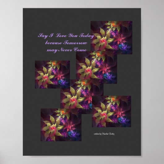 morgen poster (Voorkant)