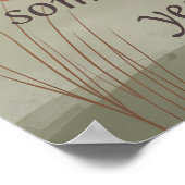 Morgen Poster (Hoek)