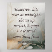 Morgen poster (Voorkant)