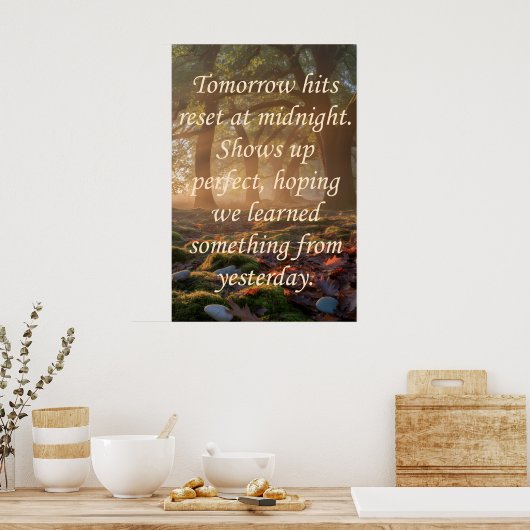 Morgen Poster (Keuken)