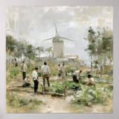 Morgen: samenwerken poster (Voorkant)