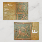 MORGEN STAR 2, MONOGRAM VISITEKAARTJE (Voorkant / Achterkant)