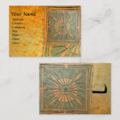 MORGEN STAR 2, MONOGRAM VISITEKAARTJE (Voorkant / Achterkant)