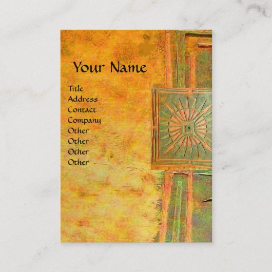 MORGEN STAR 2, MONOGRAM VISITEKAARTJE (Voorkant)