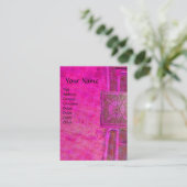 MORGEN STAR 2, MONOGRAM VISITEKAARTJE (Staand voorkant)