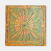 MORGEN STAR Brown Green Magneet (Voorkant)