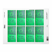MORGEN STAR, groen Etiket (Full Sheet)
