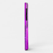 MORGEN STAR, Paars, zwart, monogram Case-Mate iPhone Case (Achterkant/links)