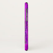 MORGEN STAR Pawnee Paars, zwart, monogram Case-Mate iPhone Case (Achterkant/links)