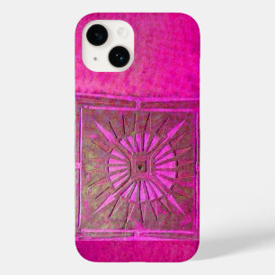 MORGEN STAR, roze, zwart, Fuchsia Case-Mate iPhone Case