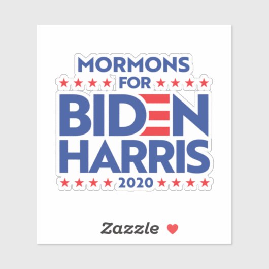 MORGEN VOOR BIDEN HARRIS STICKER (Vel)