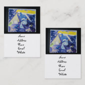 Morgen weet je nooit meer hoe visitekaartje (Voorkant / Achterkant)