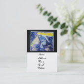 Morgen weet je nooit meer hoe visitekaartje (Staand voorkant)