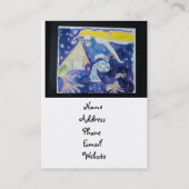 Morgen weet je nooit meer hoe visitekaartje (Achterkant)