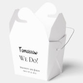 Morgen wel! Dinner Wedding for Box Bedankdoosjes (Geopend)