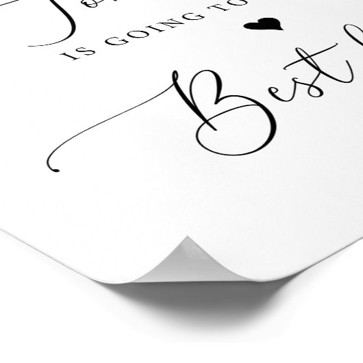 Morgen wordt de beste dag ooit poster (Hoek)