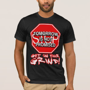 Morgen wordt het niet beloofd (zwart) t-shirt