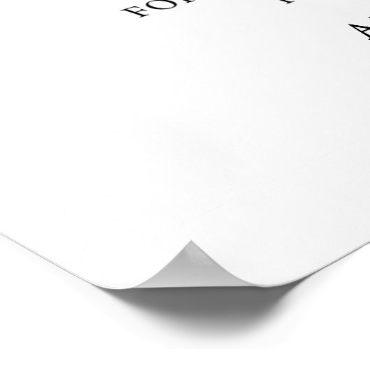 Morgen zeggen we dat ik een feestelijke repetitie  poster (Hoek)