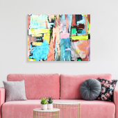 Morgenlicht Canvas Afdruk (Insitu (Woonkamer))