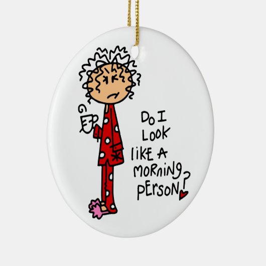 Morgenman? Keramisch Ornament (Rechts)