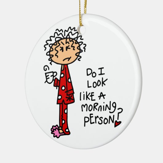 Morgenman? Keramisch Ornament (Links)