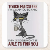 morgenmotivatie kartonnen onderzetters (Voorkant)