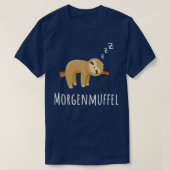 Morgenmuffel T-shirt (Design voorkant)
