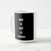 Morgenmuffel Tasse Koffiemok (Voorkant links)