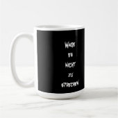 Morgenmuffel Tasse Koffiemok (Links)