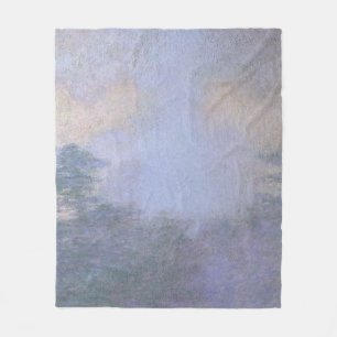 Morgenochtend in de buurt van Giverny door Claude Fleece Deken