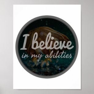 morgenochtend motivatie woorden voor zelfliefde poster