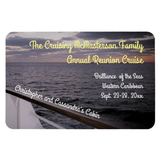 Morgenon aan boord Aangepaste klepteller Magneet (Horizontaal)