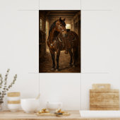 Morgenrit | Paarden Kunst | Poster (Keuken)