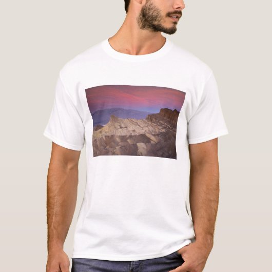 Morgens eerste licht op Zabriskie Point en 2 T-shirt (Voorkant)