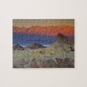 Morgens eerste licht op Zabriskie Point en Legpuzzel