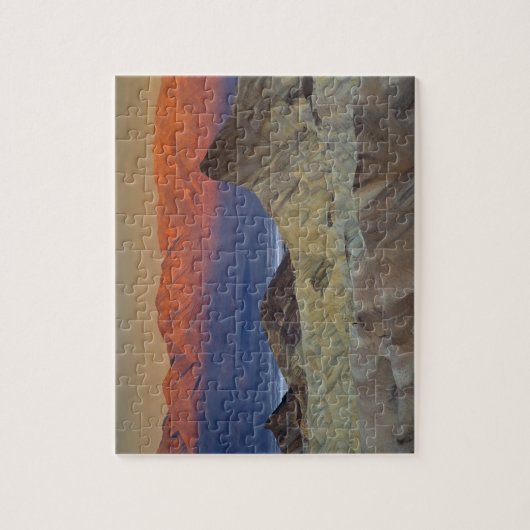 Morgens eerste licht op Zabriskie Point en Legpuzzel (Verticaal)