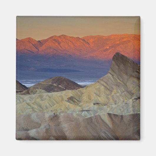 Morgens eerste licht op Zabriskie Point en Magneet (Voorkant)