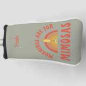 Morgens voor Mimosas Golfheadcover (Voorkant)