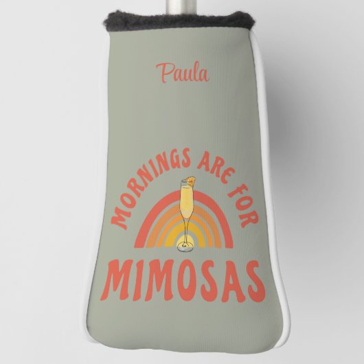 Morgens voor Mimosas Golfheadcover (Draai 90)