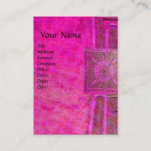 MORGENSTER 2, MONOGRAM VISITEKAARTJE