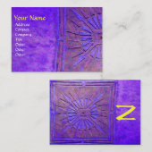 MORGENSTERMONOGRAM VISITEKAARTJE (Voorkant / Achterkant)