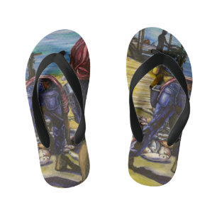 Morgenvangst, Harbor Island, Bahama's Kinder Teenslippers