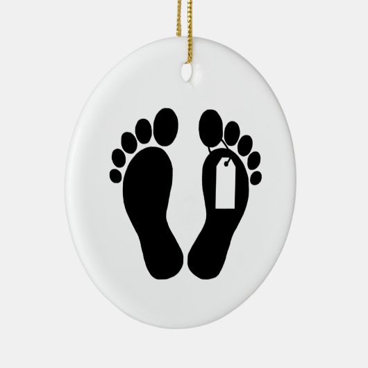 Morgue Fee Silhouette met het Ornament van het Lab (Rechts)