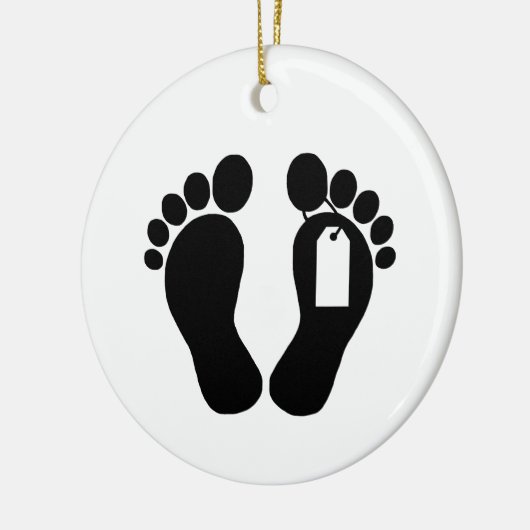 Morgue Fee Silhouette met het Ornament van het Lab (Links)