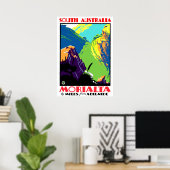 Morialta, 13 km van Adelaide, Zuid-Australië Poster (Thuiskantoor)
