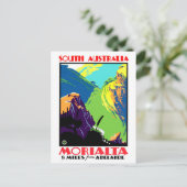Morialta, 8 mijl van Adelaide, South Australia Briefkaart (Staand voorkant)