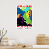 Morialta, 8 mijl van Adelaide, South Australia Poster (Keuken)
