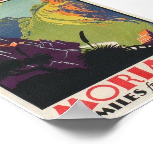Morialta Australia Vintage Poster (Hoek)